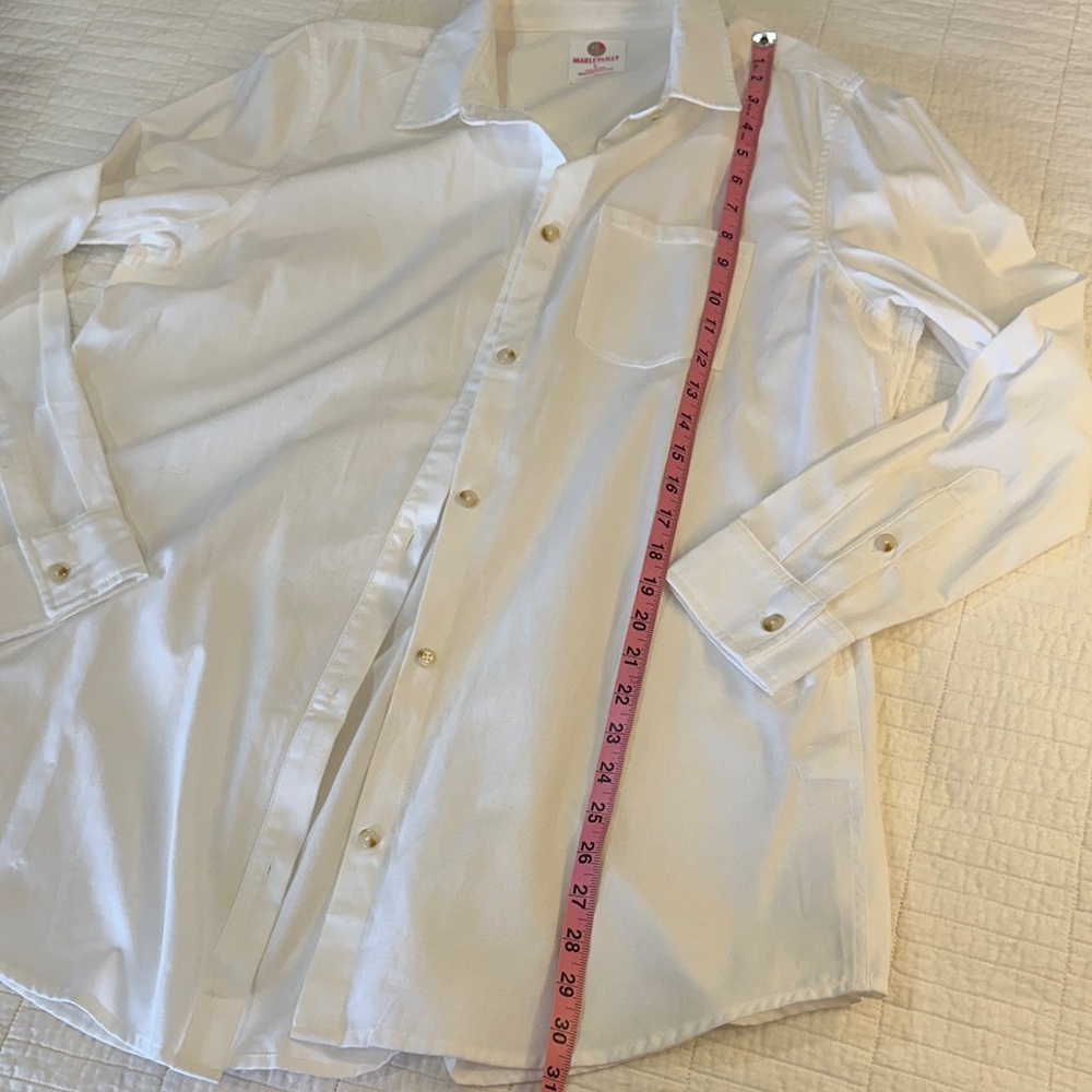 Classic White Button Down Perfectly Pressed Luxur… - image 5